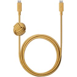 Native Union Anchor USB-C auf USB-C Kabel 3m, senfge (ACABLE-C-KFT-NP)