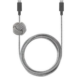 Native Union Anchor USB-C auf USB-C Kabel 3m, zebra (ACABLE-C-ZEB-NP)