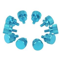 Thumbscrews Gehäuse blau Bigpack (10 Stück) (75027)