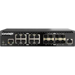 QSW-M3200R Desktop 10G Managed Switch (QSW-M3216R-8S8T)