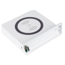 Qi Wireless Charging Pad 15 Watt (weiß, für USB-Deskto (PCA-D006WQL)