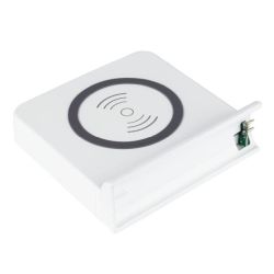 Qi Wireless Charging Pad 15 Watt rechts (weiß, für USB (PCA-D006WQR)