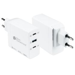 USB-Schnellladegerät 100 Watt, 3-Port (weiß, GaN-Technol (PCA-W001W)