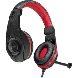 Legatos Headset schwarz/rot (SL-860014-BK)