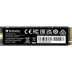 Vi5000 PCIe NVMe 512GB SSD (31825)