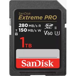 Extreme PRO R280/W150 SDXC 1TB Speicherkarte (SDSDXEP-1T00-GN4IN)