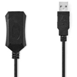 Aktive USB-Kabel | USB 2.0 | USB-A Stecker | USB-A Buc (CCGL60EXTBK50)