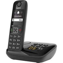 AS690A DECT Schnurlostelefon schwarz (S30852-H3124-R101)