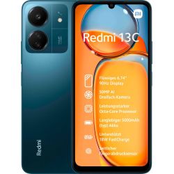 Redmi 13C 256GB Mobiltelefon navy blue (MZB0FT4EU)