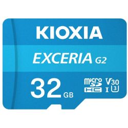 EXCERIA G2 R100/W50 microSDHC 32GB Speicherkarte (LMEX2L032GG2)