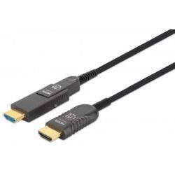 MANHATTAN LWL-Kabel HDMI-St. auf HDMI-/Micro-HDMI-St. 4K 30m (355520)