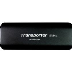 Transporter 512GB Externe SSD schwarz (PTP512GPEC)