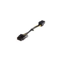 StarTech PCI Express 6 Pin auf 8 Pin Adapterkabel, 0.15m (PCIEX68ADAP)