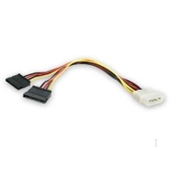 StarTech 30CM 4 PIN MOLEX AUF 2X SATA Y (PYO2LP4SATA)