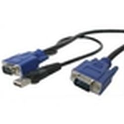 2-in-1 PS/2 USB KVM Kabel, 3.0m (SVECONUS10)