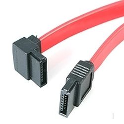 StarTech SATA-Kabel, links gewinkelt, 0.45m (SATA18LA1)