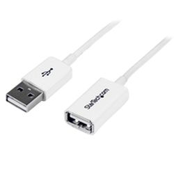 StarTech 3M USB 2.0 VERLAENGERUNGSKABEL (USBEXTPAA3MW)