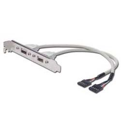 USB SLOT BRACKET CABLE.  (AK-300301-002-E)