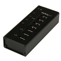 USB 3.0 Hub, 4-port + 3-port Netzteil schwarz (ST4300U3C3)
