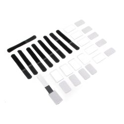 LABEL THE CABLE Mini Klettbinder 10er Set - black (LTC 2510)