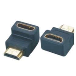 HDMI Adapter - 19p A St / 19p A Bu - G - 90 Grad (7110002)