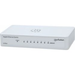 8-Port Gigabit Ethernet Switch, weiß (560702)