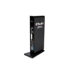 Club3D Dual Display  Dock. USB3 -> 4xUSB2/2xUSB3/HDMI/DVI (CSV-3242HD)