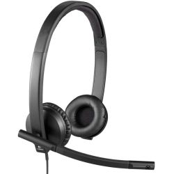 H570e Stereo Headset schwarz (981-000575)