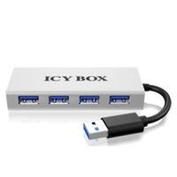 Icy Box IB-AC6104, 4-port, USB 3.0 (IB-AC6104)