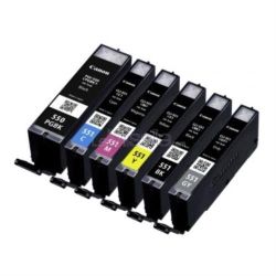 Canon PGI-550PGBK + CLI551 Tintenpatrone Multipack (6496B005)
