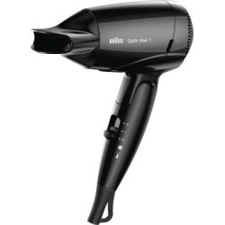 Satin Hair 1 HD130 Style&Go Reise-Haartrockner schwarz (107910)