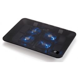 Notebook-Kühlpad mit 4 Lüftern, schwarz (CNBCOOLPADL4F)