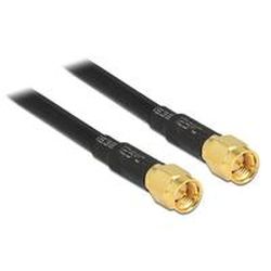 Delock Antennenkabel SMA Stecker > SMA Stecker LMR195 10m (88893)