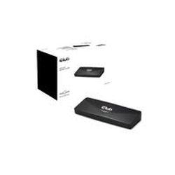 Club3D 4K DualDisp. Dock.USB3 ->3xUSB3/HDMI/DP/DVI/ black  (CSV-3103D)