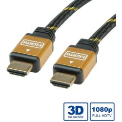 GOLD HDMI Kabel  ST/ST  1m (11.88.5561)