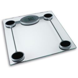 PSW Personenwaage silber/glas (40451)