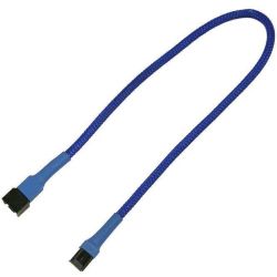 3-Pin Verlängerung 30cm, sleeved blau (NX3PV30B)