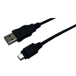 Kabel USB 2.0 A->mB S/S  1,8m  5pol. (CU0014)