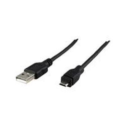 USB 2.0 Kabel A auf Micro USB B St/St schwarz, 1.0m (CK1511533)