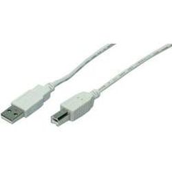 Kabel USB 2.0 A->B S/S  5,0m LogiLin (CU0009)