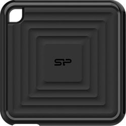 Silicon Power PC60 256GB Externe SSD schwarz (SP256GBPSDPC60CK)