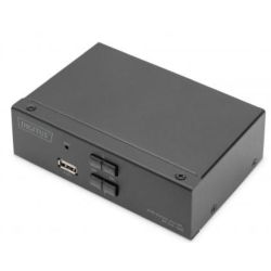 2-port KVM-Switch DisplayPort schwarz (DS-12851)