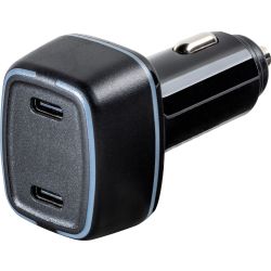 Super Fast Power Delivery Car Charger 54W schwarz/blau (63198)