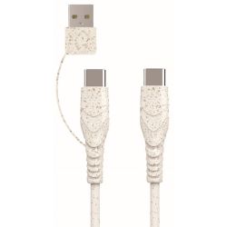 BIOnd BIO-CT-TC USB-C to Type-C+A 3A Cable, 1,2 m (BIO-CT-TC)