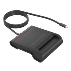 CONCEPTRONIC Smart ID Card Reader USB-C SCR01BC schwarz (SCR01BC)