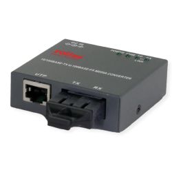 ROLINE Fast Ethernet Kompakt-Konverter, 10/100Base-TX - 1 (21.13.1132)