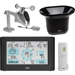 Weather Pro Funkwetterstation Digital schwarz (35.1161.01)