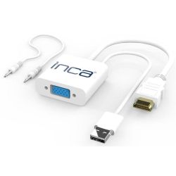 INCA Adapter IVTH-01  VGA auf HDMI (+USB und Audiokabel) (IVTH-01)