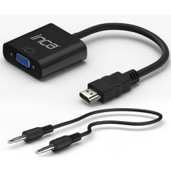 INCA Adapter IHTV-7TS HDMI > VGA St. + USB Audio, 1080P, S (IHTVJ-7TS)