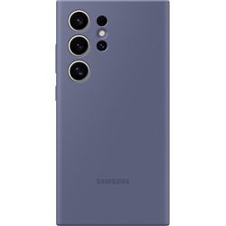Silicone Case violett für Galaxy S24 Ultra (EF-PS928TVEGWW)